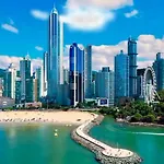 Flat Dubai - Frente Roda Gigante - Piscina Frente Mar - Excepcional